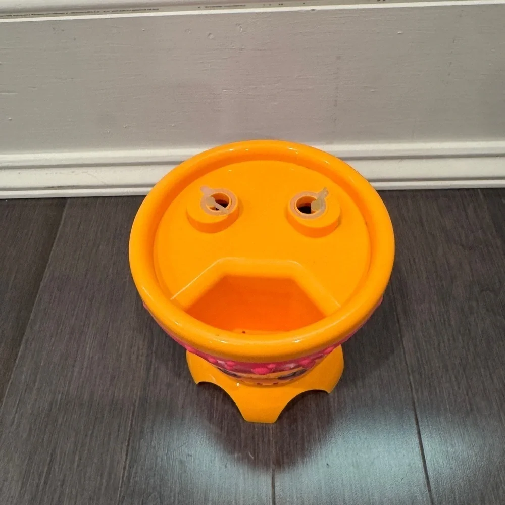 NWOT Fubbles Pink and Orange Auto Bubble Maker for Kids Toddlers Babies